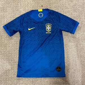 Nike Brazil soccer jersey youth kids small
